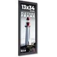 thumbnail image 1 of 13x34 Frame Black Passaggi Solid Wood Picture Frame Width 1.5 Inches | Interior Depth 0.5 Inches |, 1 of 8