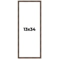thumbnail image 1 of 13x34 Frame Brown Bamboo with Dark Coffee/Walnut Finish | Solid Wood Picture Frame Width 0.75, 1 of 8