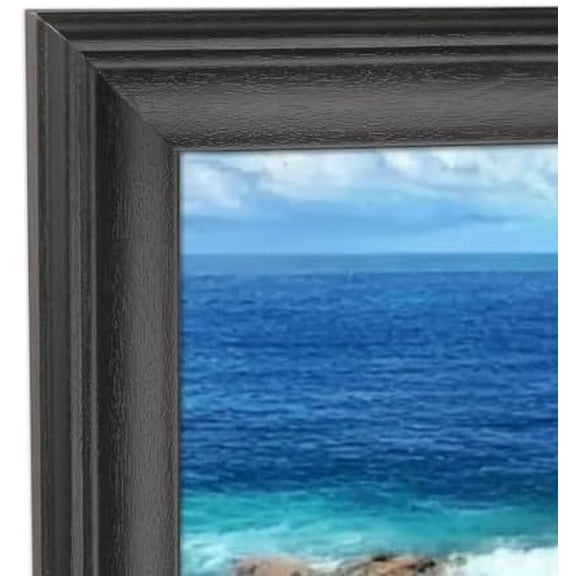 13x34 Picture Frame Solid Wood Black 13x34 Inch Panoramic Photo Frame Posters Frame 13x34 Puzzle Frame(C23B1334)$$Home Decor, Kitchen, & Other