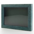 thumbnail image 1 of 13x34 Shadow Box Frame Farm Blue Real Wood with a Green Acid-Free Backing | 13/16" of Usuable Depth, 1 of 7