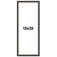 thumbnail image 1 of 13x35 Frame Silver Real Wood Picture Frame Width 1.25 Inches | Interior Frame Depth 0.75 Inches |, 1 of 8