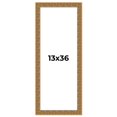 thumbnail image 1 of 13x36 Frame Black and Gold Distressed Solid Wood Sonoma Picture Frame | 1.625 Inch Moulding Width |, 1 of 8