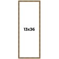 thumbnail image 1 of 13x36 Frame Gold Kingsley Distressed Solid Wood Picture Frame Width 0.75 Inches | Interior Frame, 1 of 8