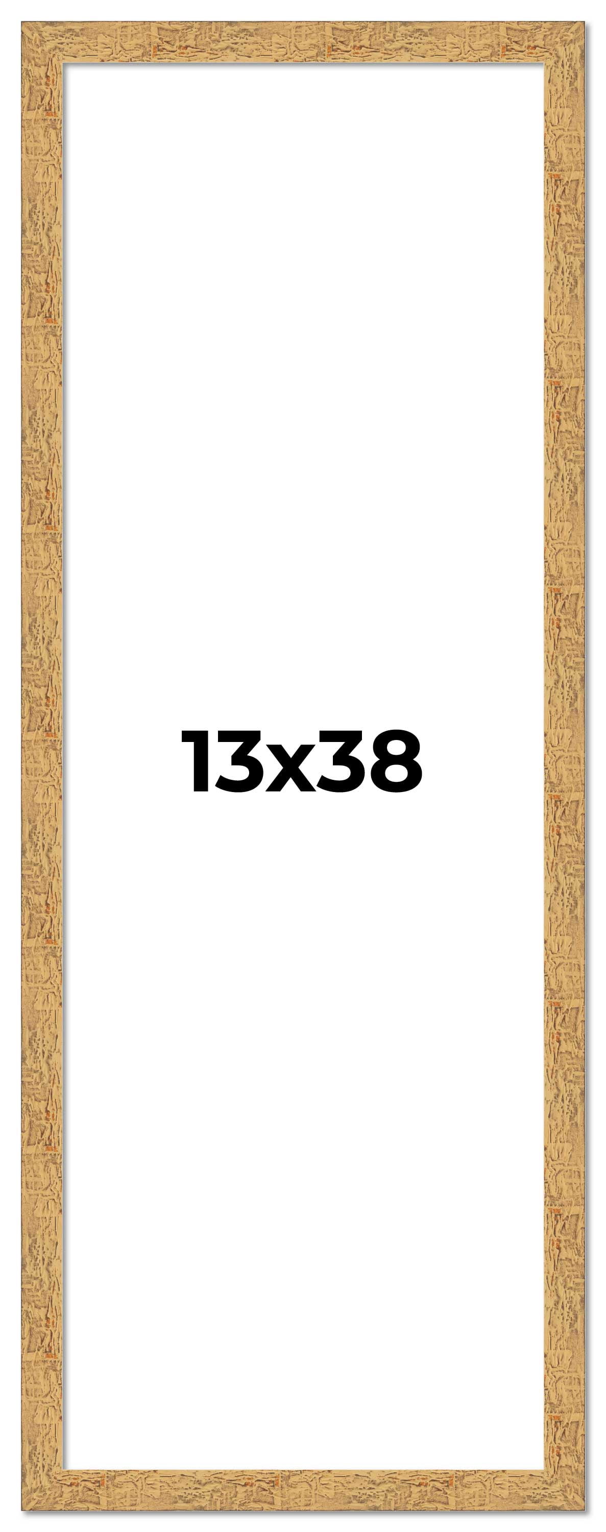 13x38 Frame Beige Real Wood Picture Frame Width 1.25 inches | Interior ...