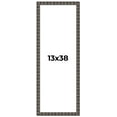 thumbnail image 1 of 13x38 Frame Black Brown Chestnut Mosaic Solid Wood Picture Frame | 1.125 Inch Moulding Width |, 1 of 8