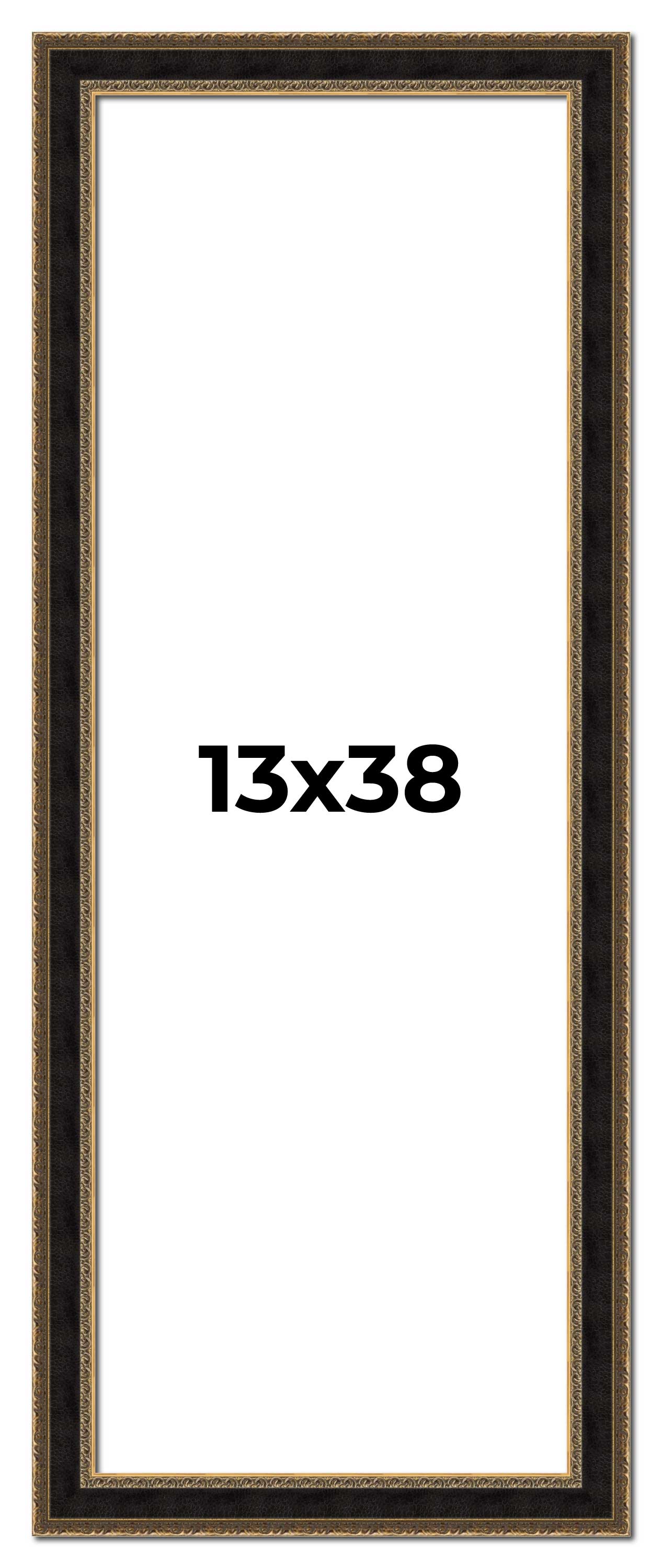 13x38 Frame Gold Antique Vintage Sold Wood Picture Frame | 1.75 Inch ...