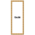 thumbnail image 1 of 13x38 Frame Gold Rustic Solid Wood Picture Frame | 1.25 Inch Wide Moulding | Rustique Gold, 1 of 8