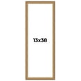thumbnail image 1 of 13x38 Frame Gold Solid Wood Picture Frame Width 1.25 Inches | Interior Frame Depth 0.375 Inches |, 1 of 8