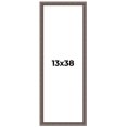 thumbnail image 1 of 13x38 Frame Silver Real Wood Picture Frame Width 1.25 Inches | Interior Frame Depth 0.5 Inches |, 1 of 8