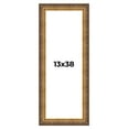 thumbnail image 1 of 13x38 Frame Vintage Gold Solid Wood Picture Frame | 2.5 Inch Moulding Width | Ornate Bronze Museo, 1 of 8