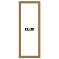 thumbnail image 1 of 13x39 Frame Black and Gold Distressed Solid Wood Sonoma Picture Frame | 1.625 Inch Moulding Width |, 1 of 8