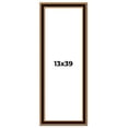 thumbnail image 1 of 13x39 Frame Gold Brown Plein Air Vintage Solid Wood Picture Frame | 1.75 Inches Moulding Width |, 1 of 8