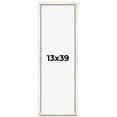 thumbnail image 1 of 13x39 Frame White Wheat Solid Wood Picture Frame | Moulding Width 0.75 Inches | Interior Depth 0.5, 1 of 8