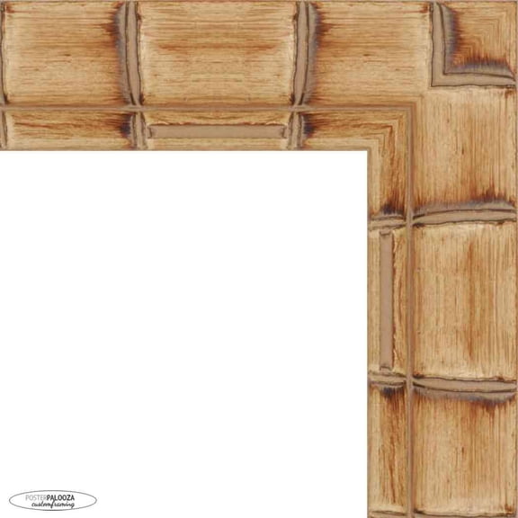 CustomPictureFrames 13x6 Rustic White Solid Wood Picture Frame – Wall Hanging Photo Display