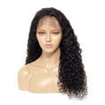 thumbnail image 1 of 13x4 HD Transparent Lace Frontal Water Wave Human Hair Wigs 200% Density, 1 of 8