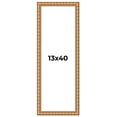 thumbnail image 1 of 13x40 Frame Gold Real Wood Picture Frame Width 1.5 inches | Interior Frame Depth 0.5 inches |, 1 of 8