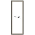 thumbnail image 1 of 13x40 Frame Silver Real Wood Picture Frame Width 1.25 Inches | Interior Frame Depth 0.5 Inches |, 1 of 8