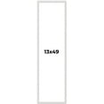thumbnail image 1 of 13x49 Frame White Real Wood Picture Frame Width 0.75 inches | Interior Frame Depth 0.5 inches |, 1 of 8