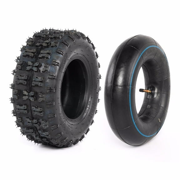 13x5.00-6 Go Kart ATV Tire and Inner Tube 13x5x6 13x5.00-6 for Scooter Wheelbarrows Hand Trucks Lawn Mowers Wagons Snow Blowers Dollies Tractor Yard Trailers Trolleys Razor Dirt Quad (1)