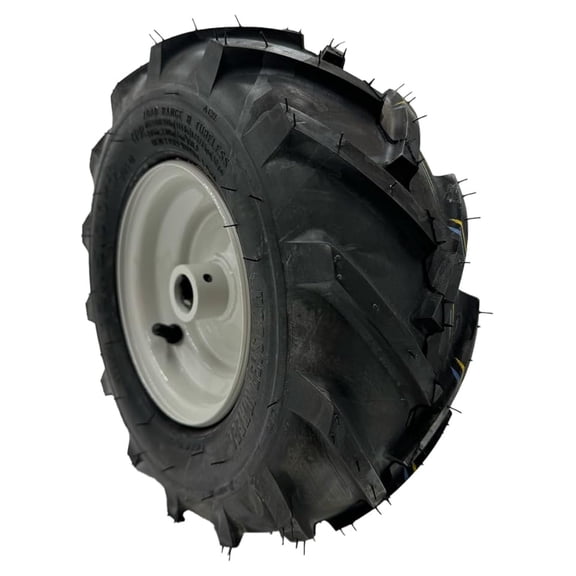 13x5.00-6 Tractor Tread Tire & Rim with 1 Inch Hub - Troy-Bilt Tiller Replacement Wheel