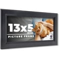 thumbnail image 1 of 13x5 IN Frame Black Passaggi Solid Wood Picture Frame Width 1.5 Inches | Interior Depth 0.5 Inches, 1 of 8