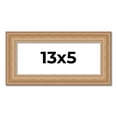 thumbnail image 1 of 13x5 IN Frame Charleston Honey Brown Solid Wood Picture Frame Width 1.75 Inches | Interior Depth, 1 of 8