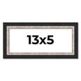 thumbnail image 1 of 13x5 IN Frame Silver Real Wood Picture Frame Width 1.25 Inches | Interior Frame Depth 0.75 Inches |, 1 of 8