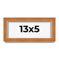 thumbnail image 1 of 13x5 IN Shadow Box Frame Brown | 0.875 Inches Deep Real Wood Contemporary Shadowbox Display Frame |, 1 of 6