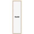 13x50 Frame Natural Wood Picture Frame | 0.75 Inch Moulding Width ...