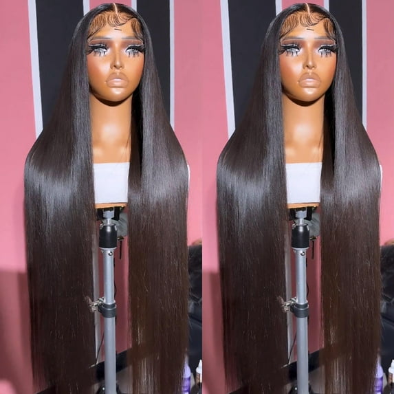 13x6 DOPI Lace Frontal Wig Human Hair Straight 360 Glueless Full Lace Wigs Pre Plucked 13x4 Transparent Wig On Sale Clearance