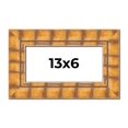 thumbnail image 1 of 13x6 Frame Beige Real Wood Picture Frame Width 3 inches | Interior Frame Depth 0.5 inches | Natural, 1 of 8