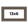 thumbnail image 1 of 13x6 Frame Black Feather Payton Ornate Solid Wood Picture Frame Width 1.75 Inches | Interior Depth, 1 of 8