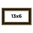 thumbnail image 1 of 13x6 Frame Gold Antique Vintage Sold Wood Picture Frame | 1.75 Inch Moulding Width | Interior Frame, 1 of 8