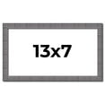 thumbnail image 1 of 13x7 Frame Blue Kingsley Pewter Solid Wood Picture Frame Width 0.75 Inches |Interior Depth 0.5, 1 of 8