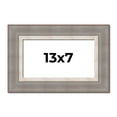 thumbnail image 1 of 13x7 Frame Grey Real Wood Picture Frame Width 2.75 Inches | Interior Frame Depth 0.5 Inches | Linus, 1 of 8