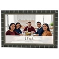 thumbnail image 1 of 13x8 Frame Black Bamboo Solid Wood Picture Frame Width 1.5 Inches | Interior Frame Depth 0.5 Inches, 1 of 8