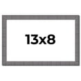 thumbnail image 1 of 13x8 Frame Blue Kingsley Pewter Solid Wood Picture Frame Width 0.75 Inches |Interior Depth 0.5, 1 of 8