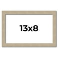 thumbnail image 1 of 13x8 Frame Grey Solid Wood Picture Frame Width 1 Inches | Interior Frame Depth 0.5 Inches |, 1 of 8