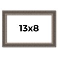 thumbnail image 1 of 13x8 Frame Silver Real Wood Picture Frame Width 1.25 Inches | Interior Frame Depth 0.5 Inches |, 1 of 8