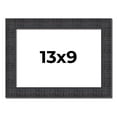 thumbnail image 1 of 13x9 Frame Brown Rustic Solid Wood Picture Frame 1.5 Inches Wide | Interior Frame Depth 0.5 Inches, 1 of 8