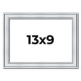 thumbnail image 1 of 13x9 Frame Sterling Silver Solid Wood Picture Frame | 1.25 Inch Moulding Width | 0.75 Inch Interior, 1 of 8