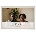 thumbnail image 1 of 13x9 Frame White Wheat Solid Wood Picture Frame | Moulding Width 0.75 Inches | Interior Depth 0.5, 1 of 8
