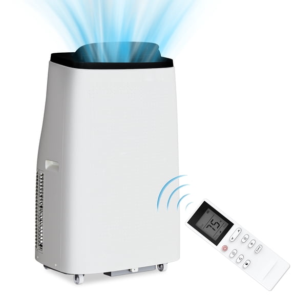 14,000 BTU 3-In-1 Portable Air Conditioner for 800 Sq.Ft, Cooling/Dehumidifier/Fan w/ Remote