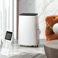 thumbnail image 1 of 14,000 BTU Portable Air Conditioners, 3-in-1 Free Standing Cooling AC Unit for Room up to 700 Sq. Ft, Compact AC Unit Air Cooler w/Fan & Dry Function, LED Display Air Conditioners w/24Hrs Timer, 1 of 9