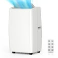 thumbnail image 1 of 14,000BTU Portable Air Conditioner, Portable AC Unit for Room up to 750 Sq. Ft. Spaces, Portable AC with Remote Control, 3In1 Cool, Fan, Dehumidify Modes, Portable AC Unit for Indoor Room Office, 1 of 8
