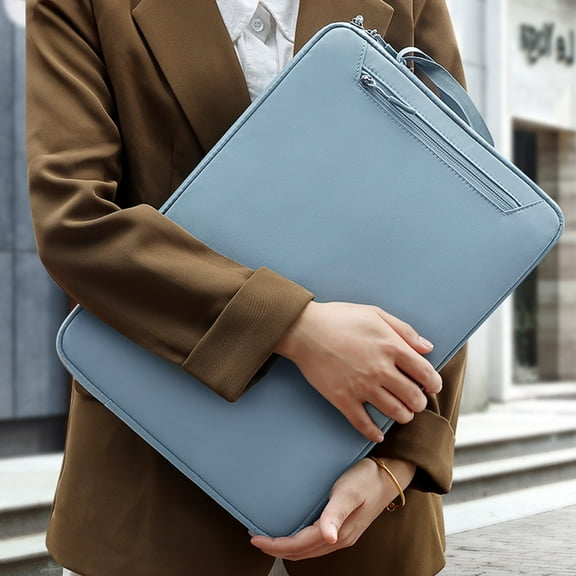 14.1-15.4 inch Laptop Sleeve, Durable Briefcase Cover Shockproof Protective Sleeve, Handbags Portable Laptop Bag for 15 inch HP Dell Asus Lenovo Notebook Computer, Laptop Case with Front Pocket