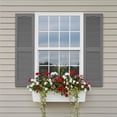 thumbnail image 1 of 14 1/2"W x 60"H EverColor Open Louver Shutters, w/Installation Shutter-Lok's & Matching Screws (Per Pair), Storm Cloud, 1 of 8