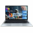 thumbnail image 1 of 14.1" Windows 11 Pro Laptops Office 2024 6GB RAM 512GB SSD Conference camera 2.6 GHz Lightweight Business Laptop Computer for Work WiFi5 BT 4.2, 1 of 7