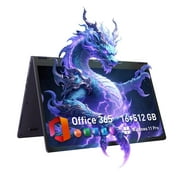 15.6 Touchscreen Laptop,512GB SSD 16GB RAM,Windows 11 Pro,360  Foldable 2 in 1 Laptop Computer,MS Office 365,Intel Core i3up to 3.4 GHzProcessor,FHD Display