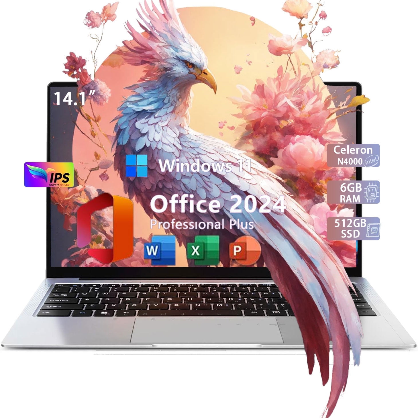 15.6 inch Laptop 16GB DDR4 512GB SSD Intel Alder Lake N97 up 15.6 inch Laptop 16GB DDR4 512GB SSD Intel Alder Lake N97 up
